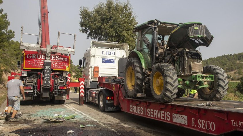 Tasques de retirada del vehicle i neteja de la via
