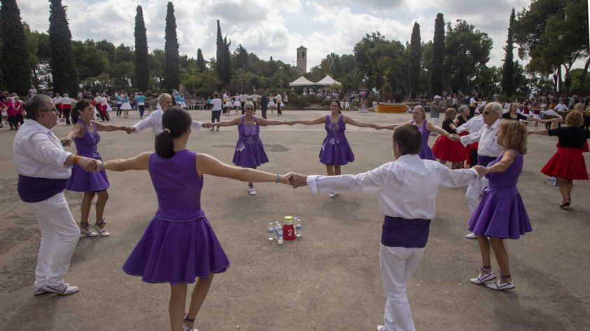 El Concurs Nacional de Colles Sardanistes de la Terra Ferma va celebrar la 40a edició amb 12 colles