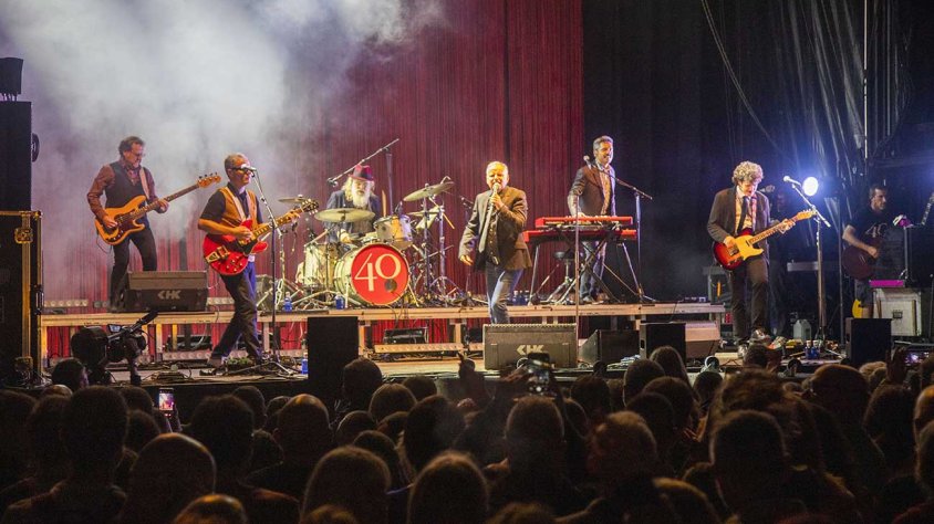 Un moment del concert dels Pets