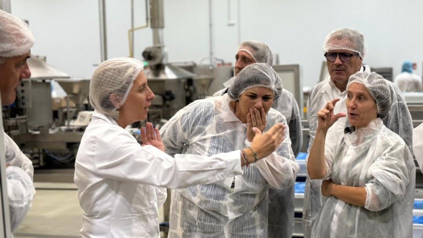 Visita a la fàbrica de Torrons Vicens