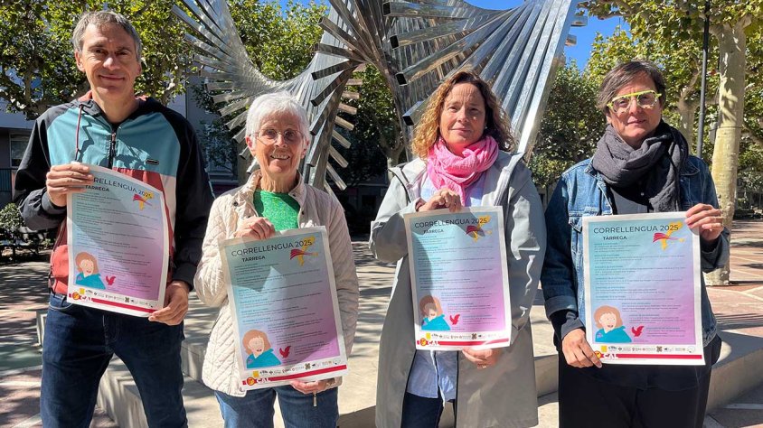 Presentació del Correllengua de Tàrrega 2025 al Monument Països Catalans