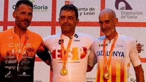 Manel Seco, tercer en el podi