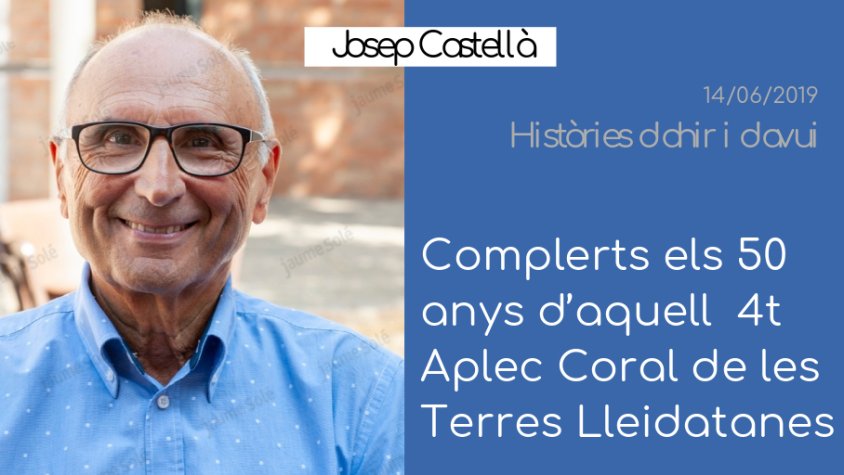 Josep Castellà ens proposa tornar al 1969 a 'Històries d'ahir i d'avui'