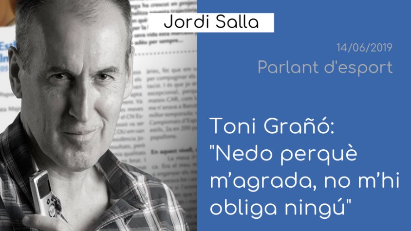 Jordi Salla parla d'esport amb Toni Grañó