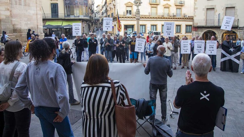 Concentració a Tàrrega