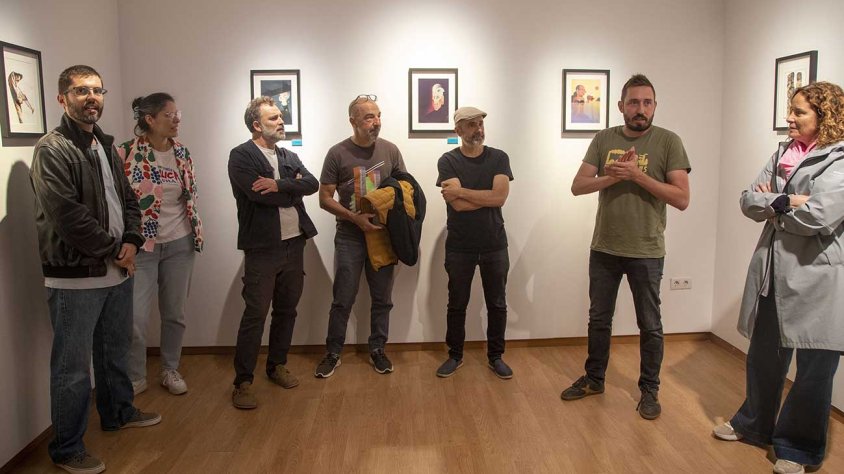 Presentació de l'exposició ‘Caricaturistes de professió’