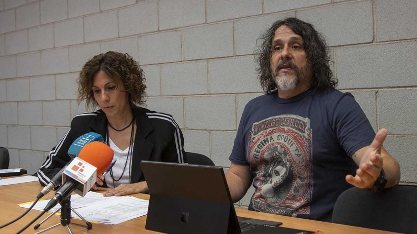 Un moment de la roda de premsa