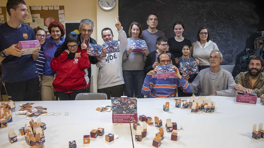 Presentació del nou calendari d'advent solidari