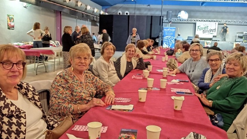 Algunes de les assistents