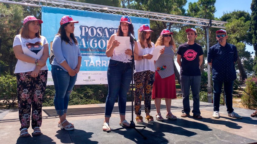 L'acte central de la celebració va ser la lectura del Manifest