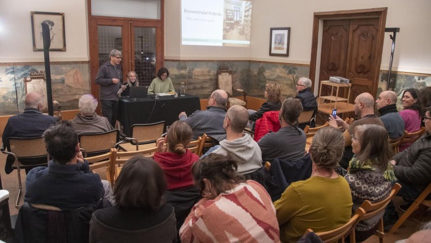 La xerrada ha tingut lloc a les Sales Nobles del Museu