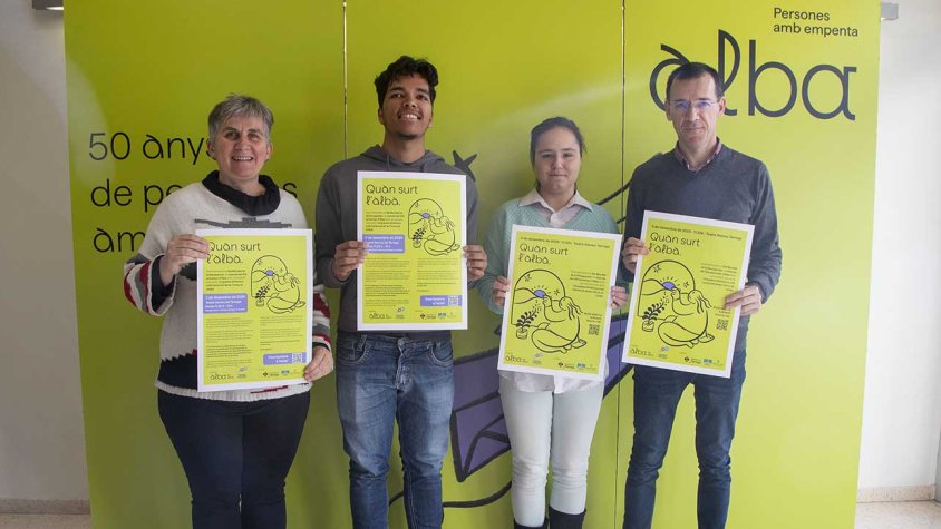 Presentació del concert de cloenda dels 50 anys d'Alba