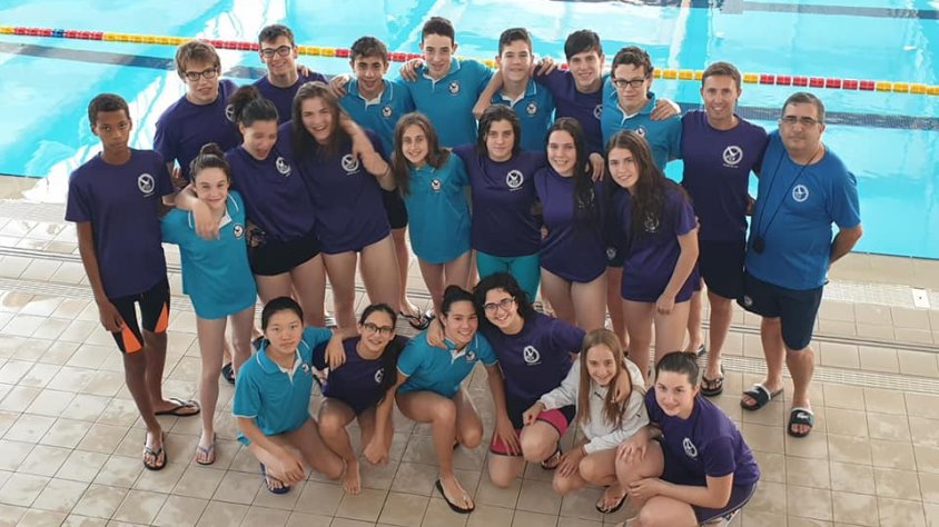 Els nedadors targarins que van participar a la prova a Lloret de Mar