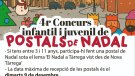 Nova Tàrrega organitza el quart concurs infantil i juvenil de postals de Nadal