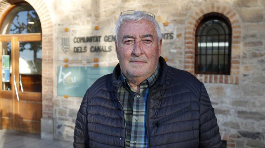 Amadeu Ros, president de la comunitat de regants