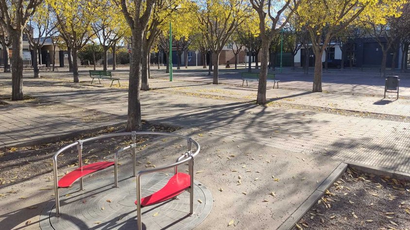 Imatge actual de la plaça Europa