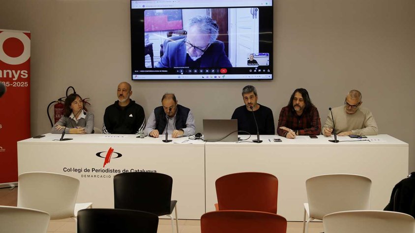 Representants de Pobles Vius i alcaldes dels municipis que han presentat recurs