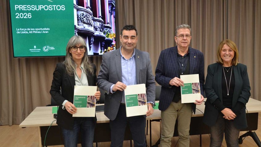 Presentació del pressupost per al 2026