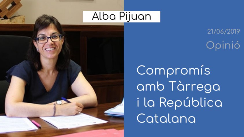 L'alcaldessa de Tàrrega s'estrena amb un article 'Opinió' a 'Nova Tàrrega'