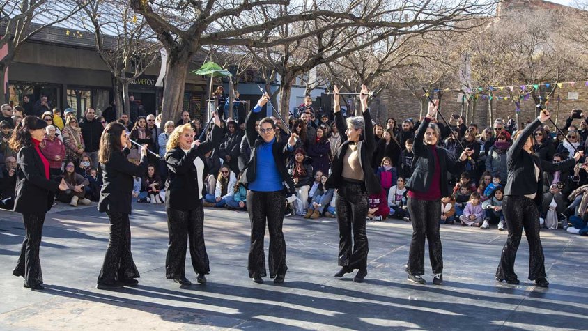 Un dels balls de l'exhibició