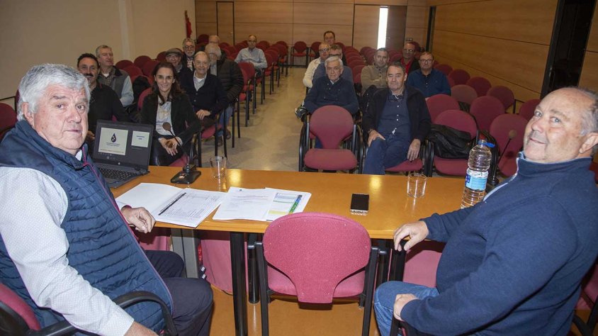 L’assemblea que va aprovar el pressupost per a l’any que ve, de 425.800 euros, es va celebrar dissabte