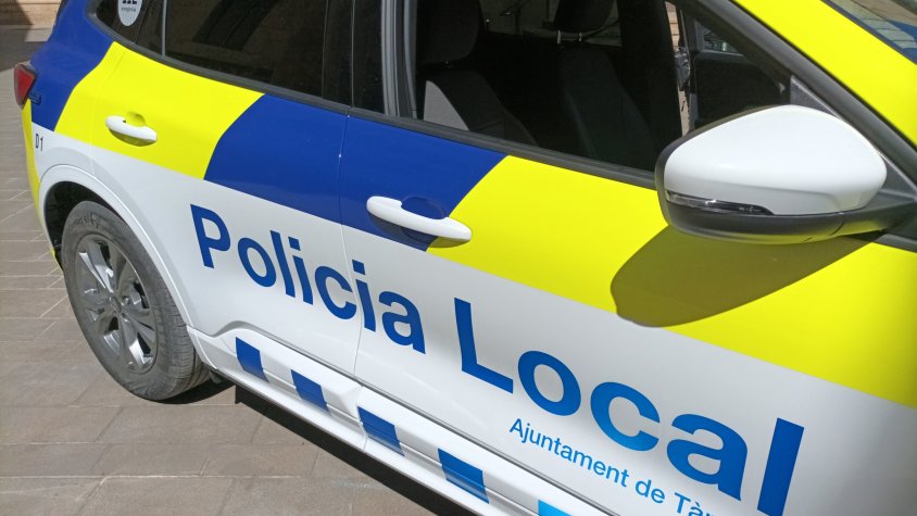 Un vehicle de la Policia Local