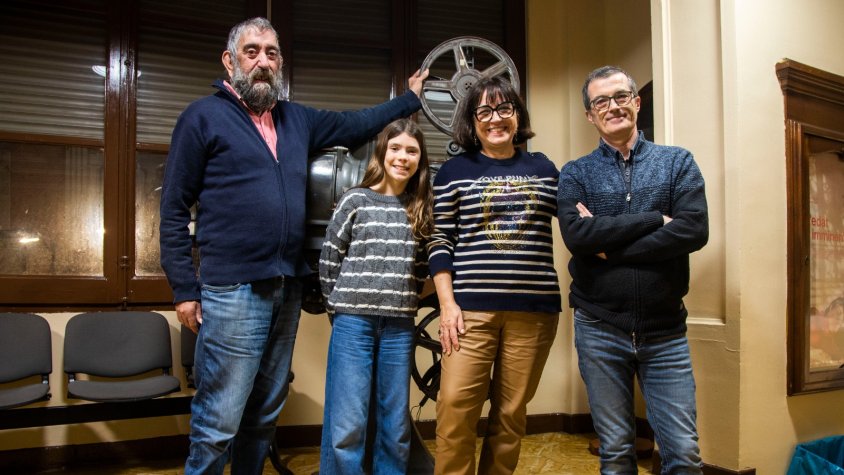 Judith Colell i Ainet Jounou, als Cinemes Majèstic