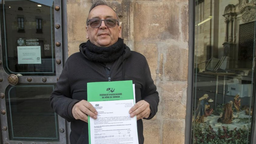 Joan Pujal va presentar ahir les al·legacions al consistori