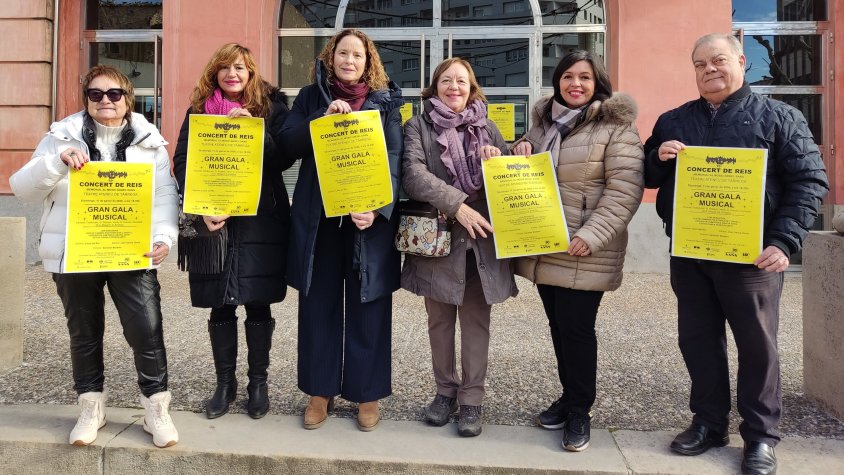Presentació del concert de Reis 2026 amb la Polifònica de l'Urgell i la regidora de Cultura