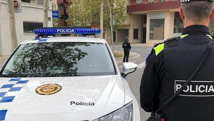 Imatge d'arxiu d'una patrulla de la Policia Local