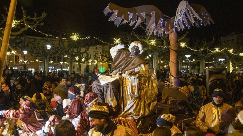 Un moment de la cavalcada de Reis