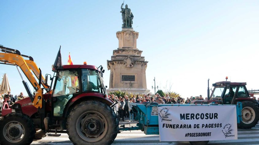 Un moment de la manifestació de dissabte a Tarragona