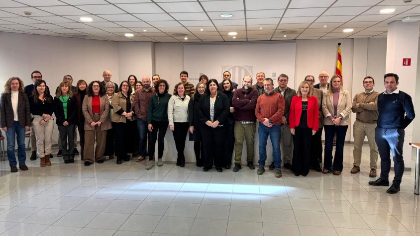 Trobada de la delegació del govern amb els mitjans per parlar sobre els projectes previstos per aquest 2026