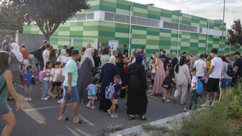 Imatge d'arxiu de l'inici de l'actual curs a Tàrrega