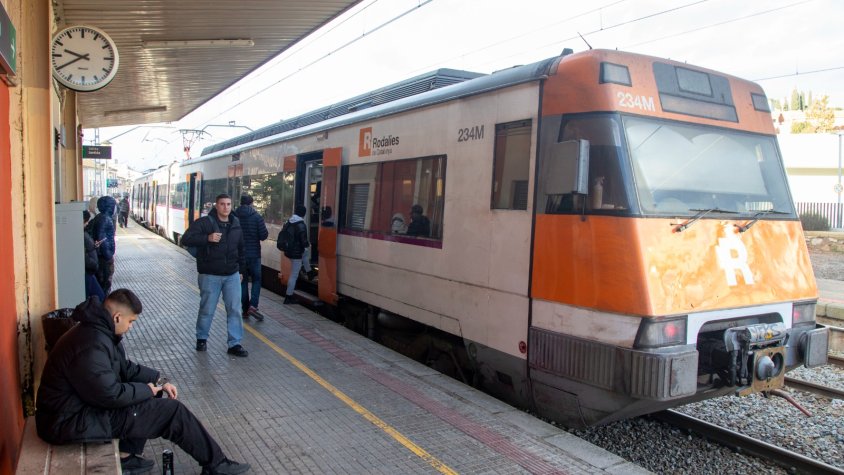 Imatge d'arxiu d'un tren a Tàrrega