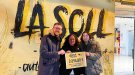 La Soll entrega 2.594,80 euros a la gatera de la Quina Solidària