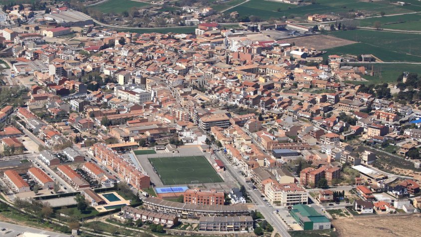 Vista aèria d'Agramunt