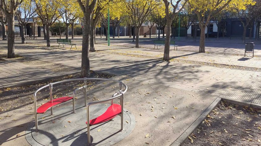 Aspecte actual de la plaça d'Europa