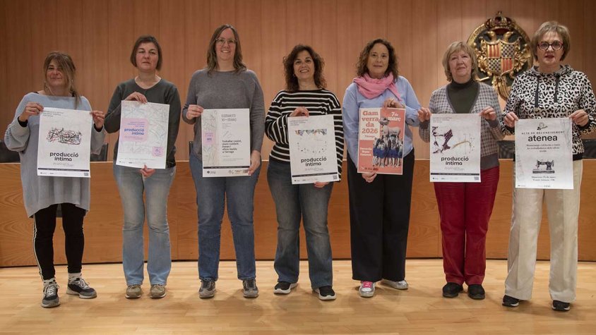 Presentació dels actes del 8-M a Tàrrega