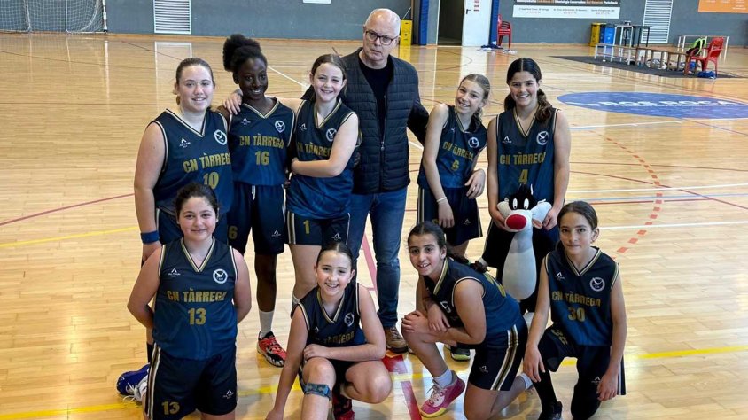 El Mini Femení A es va imposar amb autoritat al Cervera (90-47)