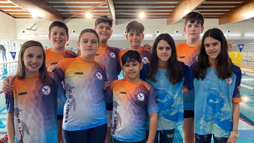 Els nedadors i nedadores alevins