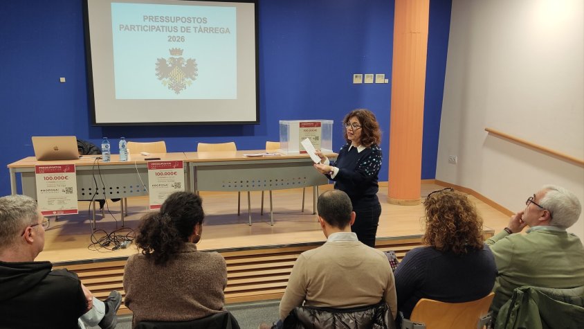 Presentació a càrrec de l'alcaldessa, Alba Pijuan