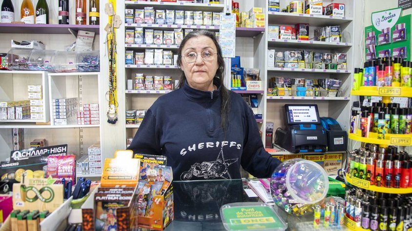 Rosa Guasch, de l'estanc de Belianes, va plantar cara al lladre
