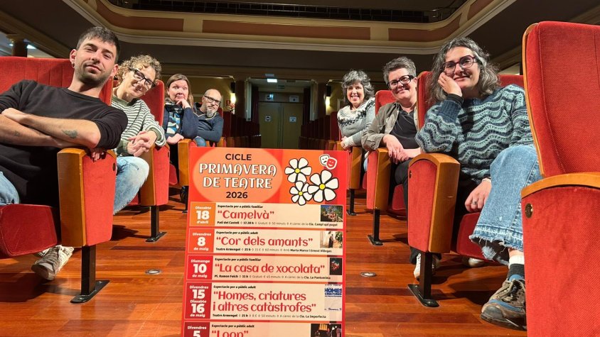 Presentació del nou cicle de teatre de primavera