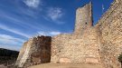 Finalitzen les obres de consolidació de la muralla del castell de Guimerà