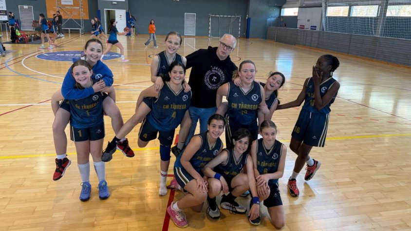 El Mini Femení A va guanyar el CENG d'Artesa de Segre 72 a 41