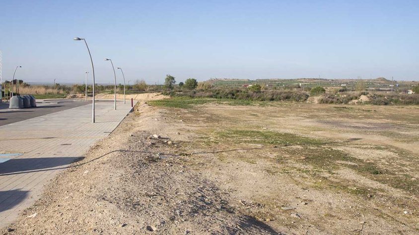 El terreny que acollirà el centre d’interpretació, d’1 hectàrea