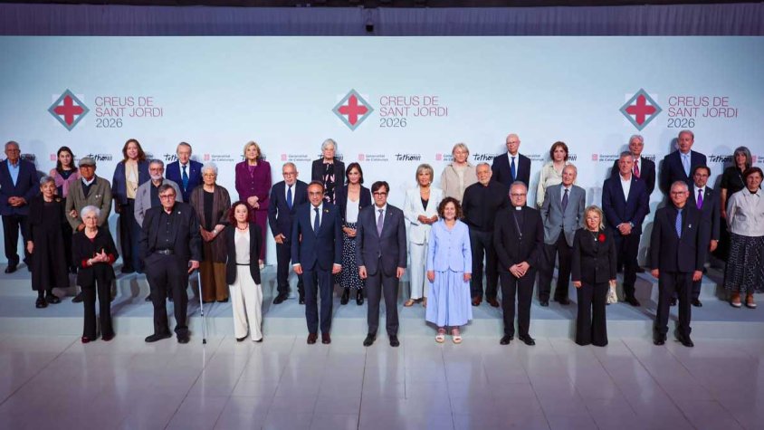 Fogo de grup dels premiats i les autoritats