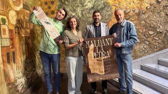 Maldà es converteix en epicentre de l’escultura amb el Maldant la Pedra