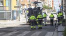 En marxa obres de renovació del ferm del tram urbà de la C-14 a Tàrrega